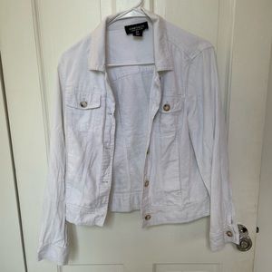 Women’s white Jones & Co jacket